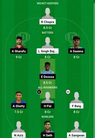 AJM vs EMB Dream11 Prediction, Emirates D10 League